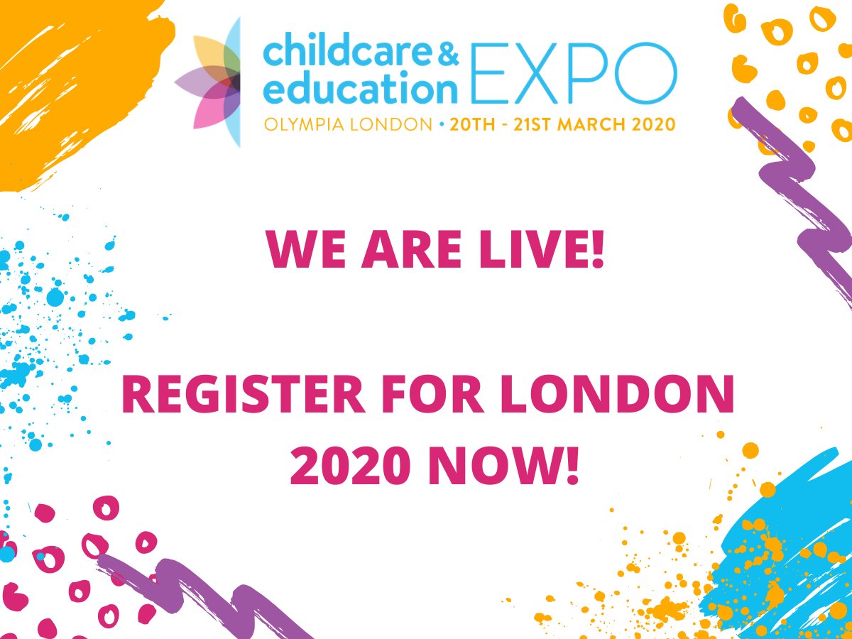 childcareedexpo's tweet photo. This is not a drill!

Registration is now open for London 2020, under the new name Childcare &amp; Education Expo!

Register your FREE ticket now: https://t.co/ePZlE5F9Gj

#childedexpo #education #primary #nursery #earlyyears #registernow #freeevent https://t.co/HfIHyrxIlX