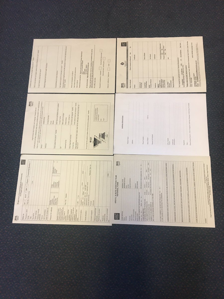 Nursing Assessment Forms for One Admission  @helenbevan  @DrRHelliwell  @nhshBoyd  @TheIHI  @danielleofri  @Atul_Gawande  @donberwick  @maureenbis  @fgodlee  @nmcnews OopsForgot the Treatment Escalation Plan and  #DNACPR  @ianmcnicoll