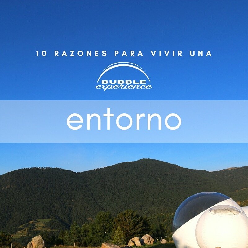 Bubblexperience's tweet photo. N°5
Entorno
Lugares cuidadosamente escogidos que ofrecen todos los servicios. Te facilitamos el contacto con la cultura y la oferta de ocio del territorio.
#bubble #bubbleexperience #glamping #cerdanya #sommuntanya #pirineuscatalans https://t.co/VjQWGivoy9
