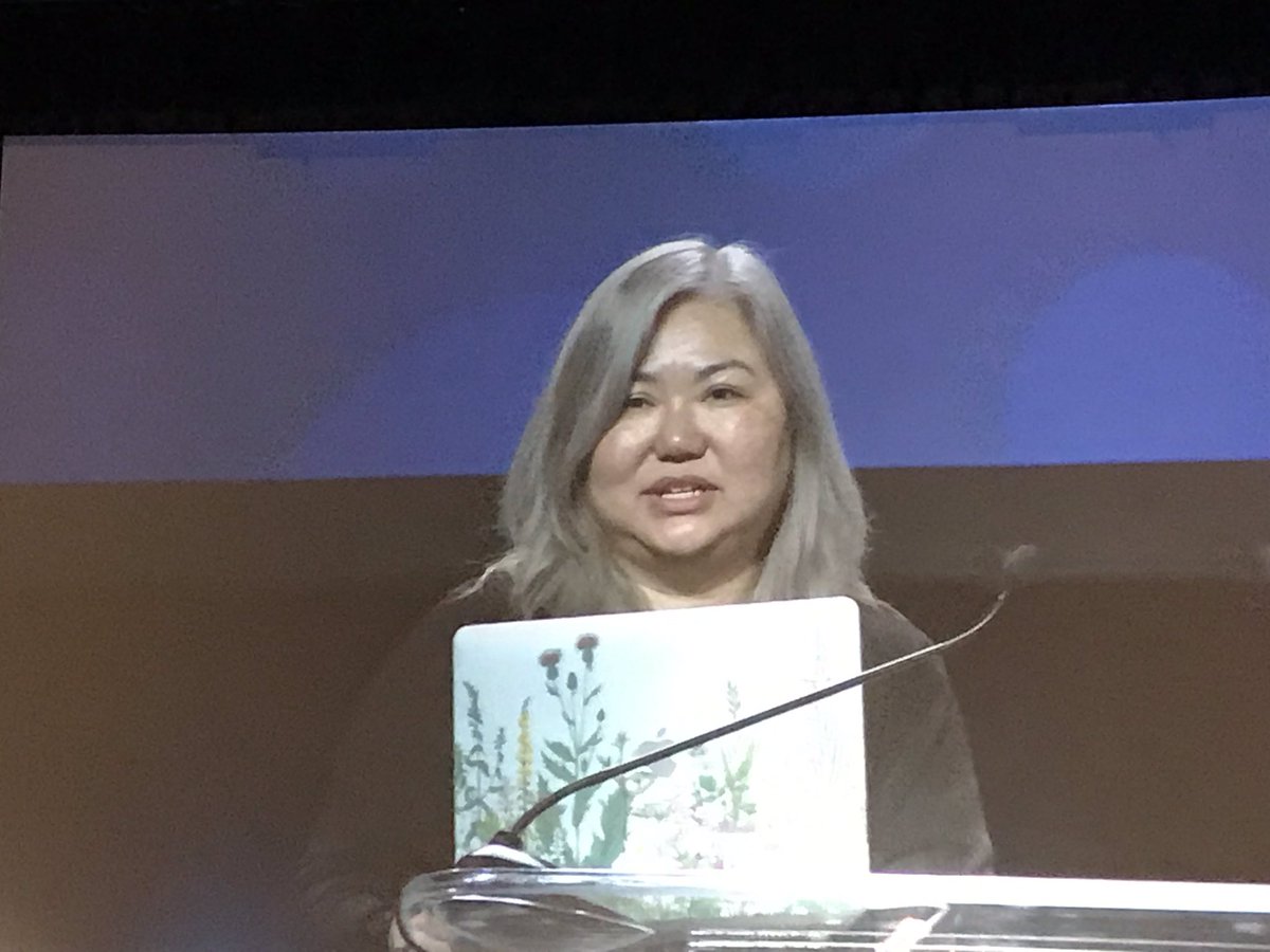 LbusdLibrary's tweet photo. Ellen Oh, co-founder of We Need Diverse Books. Kids are just looking for good stories. Every kid should be able to see themselves in the books we give them to read. #PowerofTLs #proudtobeLBUSD https://t.co/wzZaQeHqxp