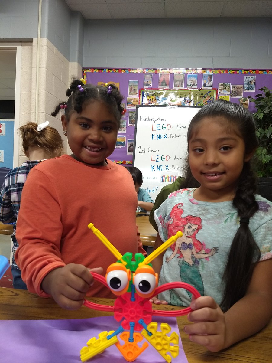 Our Kindergarten and First Grade #FRStars getting creative with our new #Makerspace. Thank you to our awesome library clerk, Mrs. Spicer for writing a <a href="/REF_Foundation/">Raytown Foundation</a> grant to provide these opportunities for our students! #BeRaytown