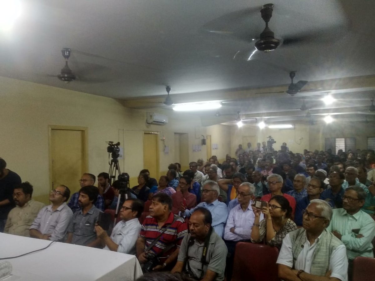 Madhurima_ML's tweet photo. Noted anti NRC activist Partha Pratim Maitra, Adivasi Samanway Mancha leader Milan Mandi also addressed the meeting. @aipfindia https://t.co/49L9oneukD