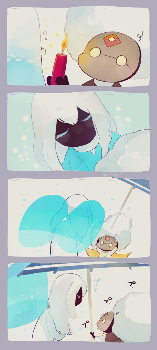 rain comic umbrella holding no humans cape 4koma  illustration images