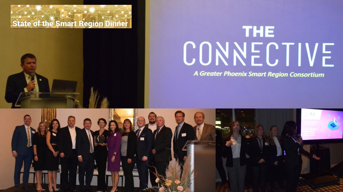 AzSmartCities's tweet image. .@MaricopaCounty&apos;s @BillGatesAZ Unveils #TheConnective @AZ_iDP #SmartRegion Dinner, #AzSTEM Kids Present! Thx 2 @SandraWatson @AzCommerce @GilbertAZMayor @MayorGallego @GPEC @ASU @ASU_UTO @SRPConnect @MAGregion Dominic Papa, #AzSmartCities #SmartCity #AzDataCenter #AzDC20 #USDC20