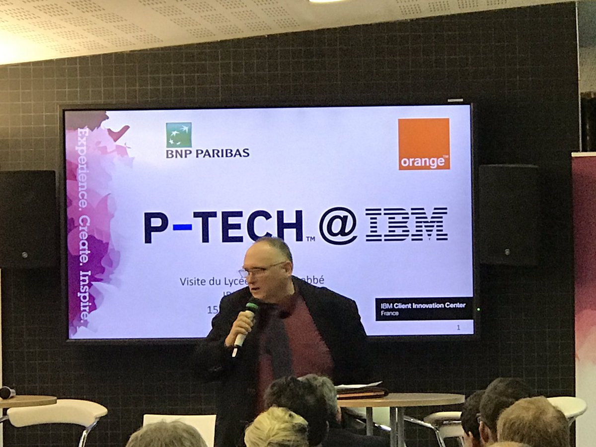 ibiadatti's tweet image. first @IBM_France site visit for the 30 @PTECHNETWORK students of Douai welcomed by @nsekkaki @VolontariatBNPP @Orange_France @xavierbertrand followed by immersive initiations to #CyberSecurity #agility #coding #WeArePtech #goodtechibm all futur developers ? 👍