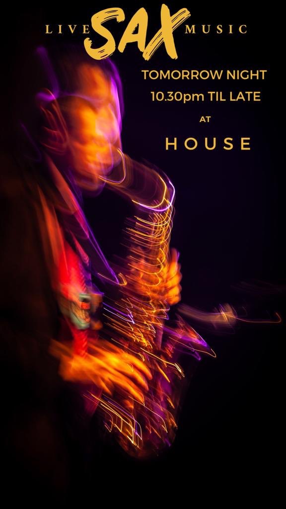 Tomorrow night!! Live entertainment along with our DJs upstairs and in the Red Room