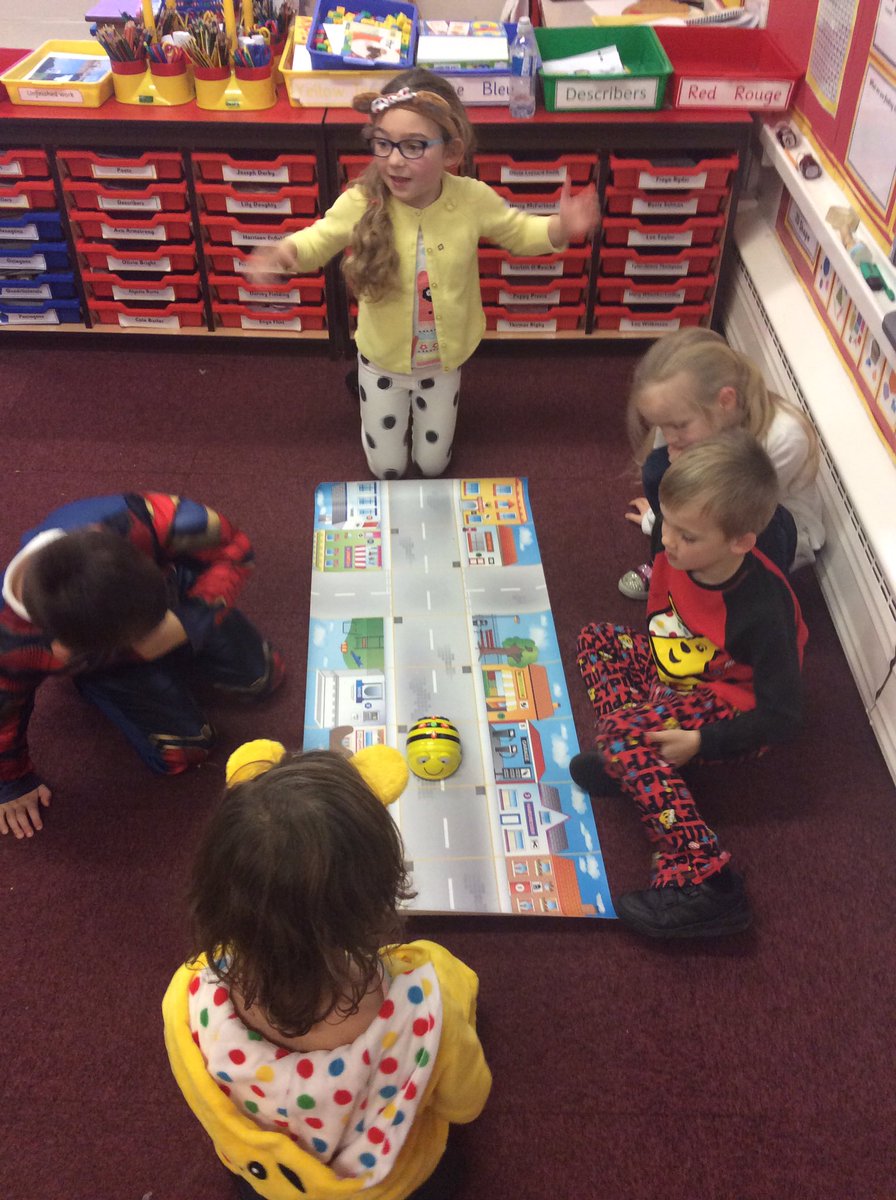 DeltaRowenaAc's tweet image. Today was the first session of our Coding Champions after-school club. The children were fantastic at programming their BeeBots to move around the mats to a specified square. We had lots of fun!
#codingchampions