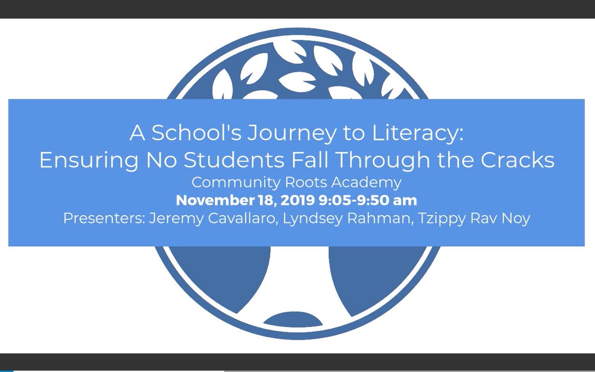 Community Roots Academy will be presenting at the 2019 Independent Charter School Symposium on Monday, November 18th.
#ICSS19 <a href="/CPICSchools/">CPICS</a>. Looking forward to a great conference. Please follow us <a href="/CommunityRootsA/">Community Roots</a>.