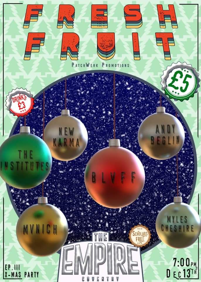 NewKarmaMusic's tweet photo. We're playing @CoventryEmpire ! https://t.co/IBOMo9Er9p