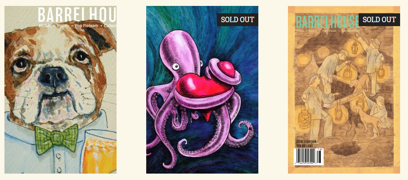 SmallPressWeek's tweet photo. @barrelhouse also publishes a wildly popular lit mag, which you can find here:

https://t.co/7hKjTP1exC

It often sells out.

#smallpressweek #SPweek19 https://t.co/xP8a14v7WU
