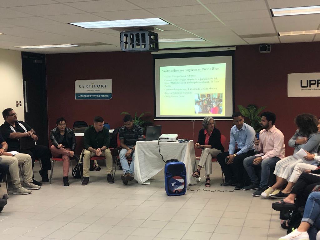 cs_uprh's tweet photo. En esta ocasión los estudiantes del Programa INAS, junto a sus profesores-mentores y co-investigadores, presentan sus proyectos de IAP colaborativos con CREARTE de Yabucoa y el Proyecto INARO de la Comunidad Montones de Las Piedras. https://t.co/XwFMdv4hMl