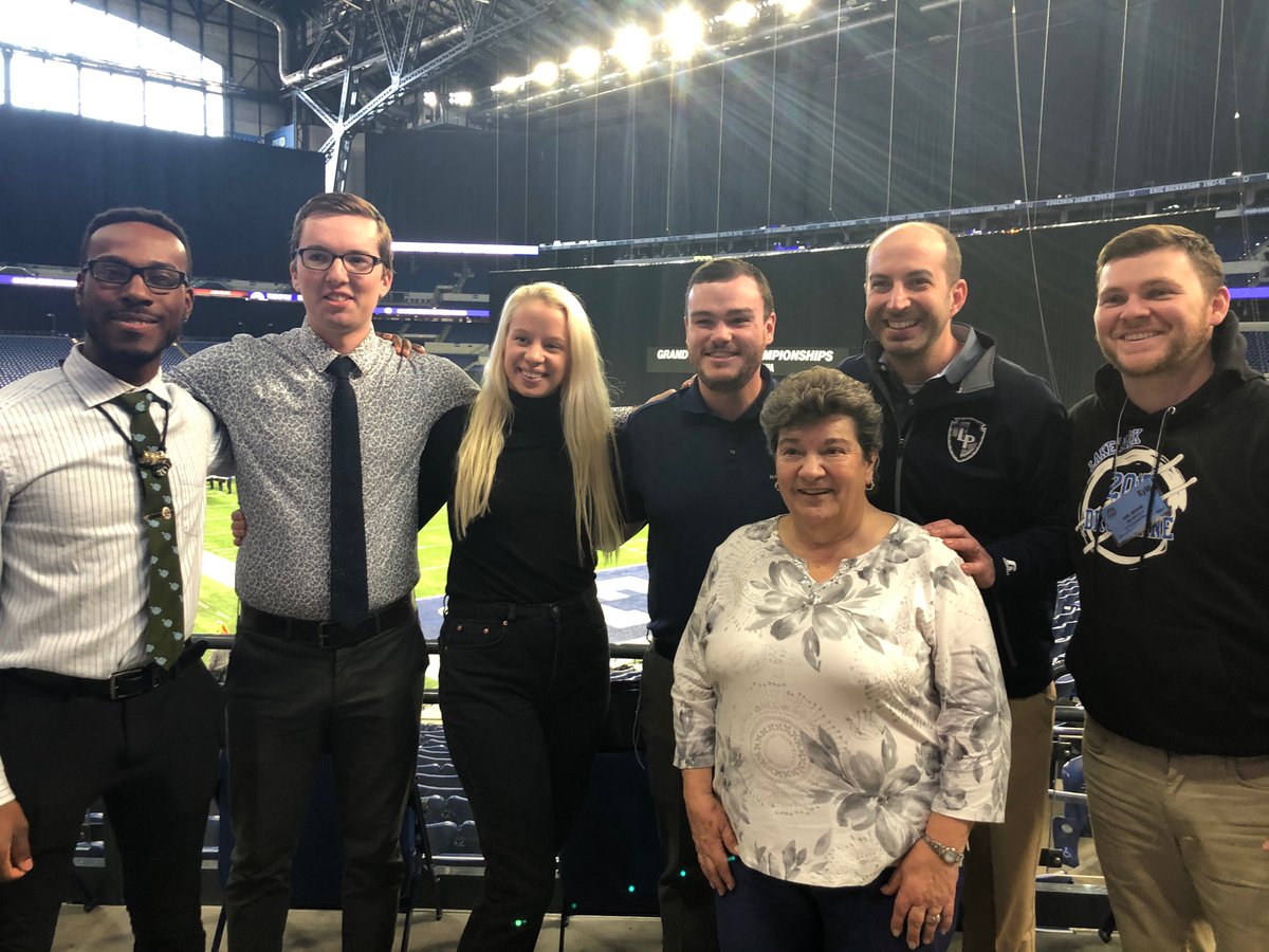 Was fortunate enough to make my way to Indy to see <a href="/LPHSband/">Lake Park Band</a> perform. Congrats to all these hardworking people on a successful marching band season. #wearelakepark