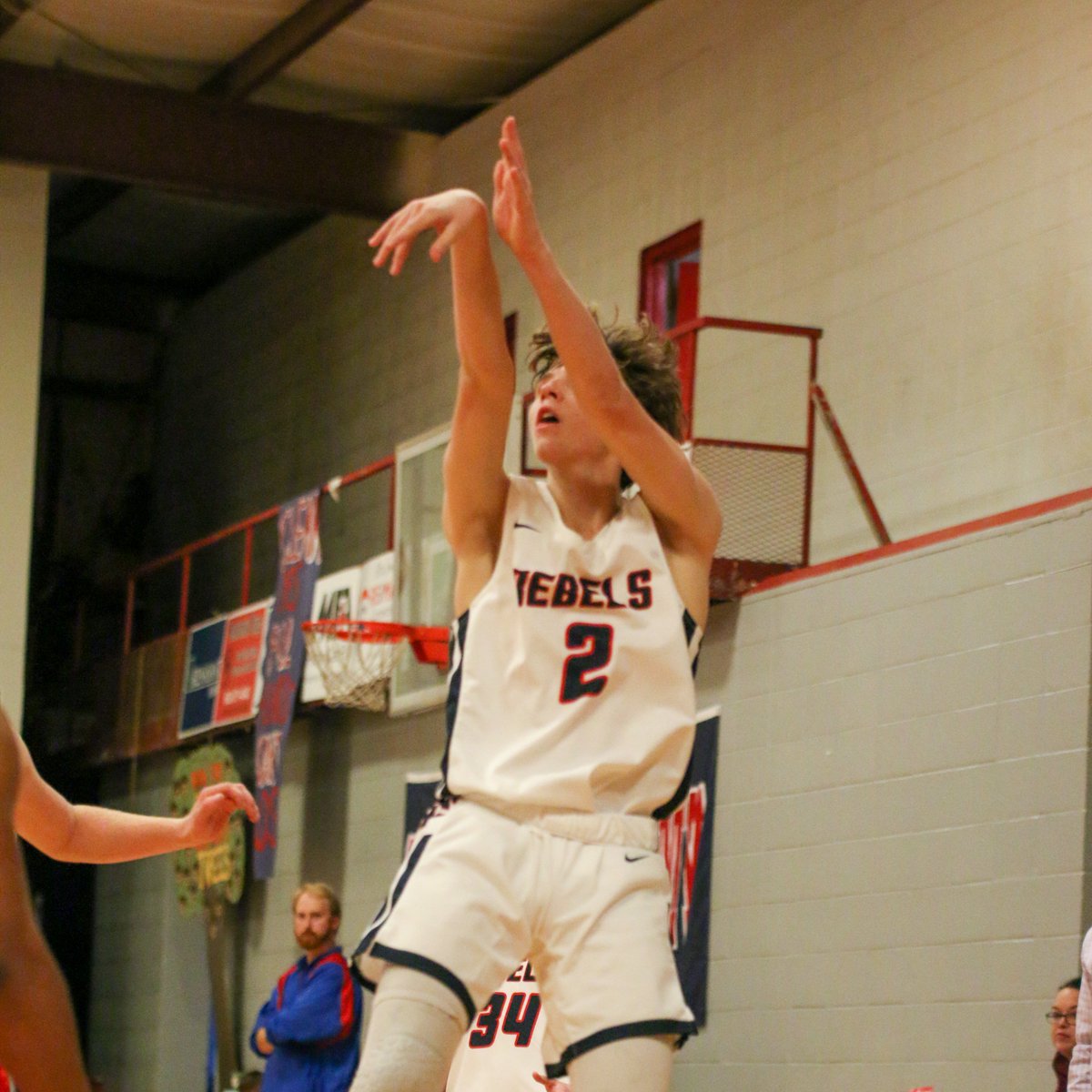 TriCountyAcad's tweet photo. 🏀 BOYS BASKETBALL 🏀
Tensas 41, TC 39
Record: 1-2
Leading scorer: Reece Woidtke 22, Maddux Walters 7
The Rebels fought hard but lost a close one last night in Flora against Tensas Academy. They will take the court next week at Central Holmes on Tuesday the 19th. https://t.co/N7xdwWLFmu