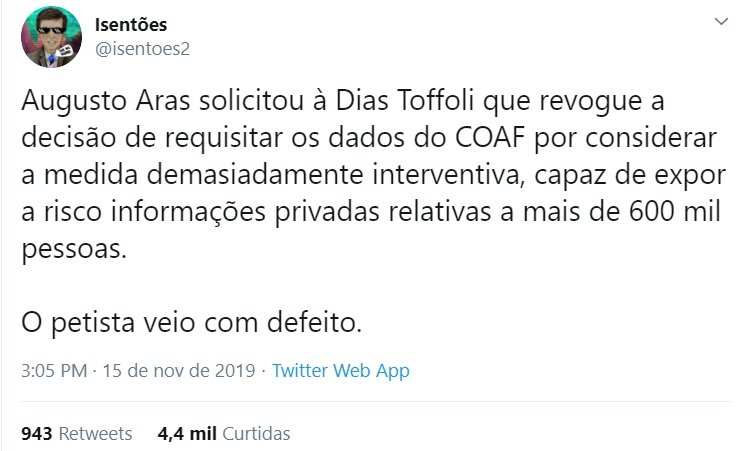 moura_101's tweet photo. Graças a pressão que NÓS fizemos, Thomás Queiróz!!!
Se dependesse de um "maconheiro direitista", como você mesmo se auto-denomina, o Aras manteria o tom de ontem dizendo “dispensando medida para prevenir”.
Viu como não faz mal criticar um pouco seu capacho de merda. https://t.co/GbYZyLfS49
