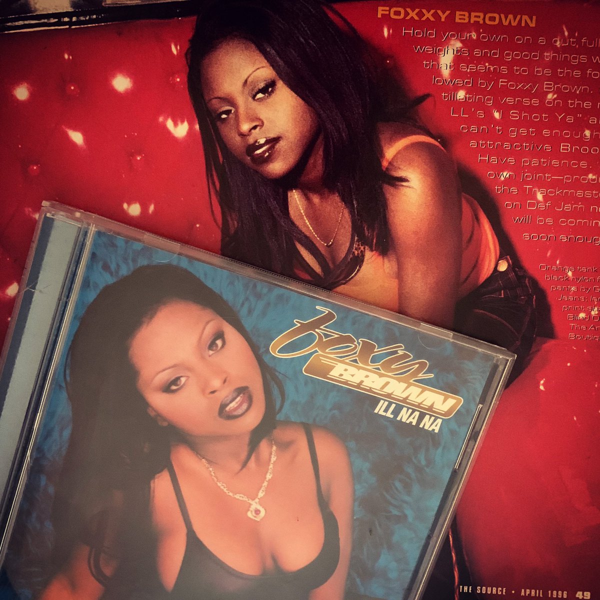 hiphopgods's tweet photo. Foxy Brown - Ill Na Na
#classic #hiphop #cd #chickencoop #holymatrimony #lettertothefirm #foxysbells #getmehome #thepromise #interlude #thesetup #ifi #thechase #illnana #noones #foxboogie #illbe #outro #ripchrislighty #defjam #foxybrown #hiphopgods https://t.co/mV7qDDrzcb