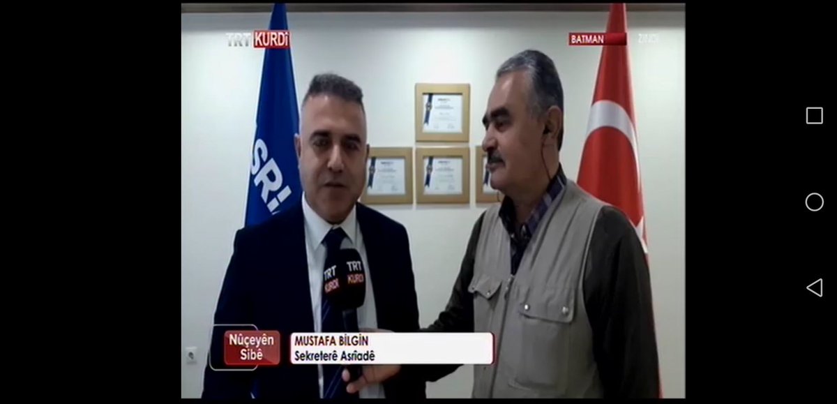 TRT Kurdi canlı yayınında Asriad perspektifi ve Asriad Batman şubesi olarak şehir ekonomisine dönük çalışmalarımız hakkında bilgi verdik.⁦ facebook.com/10000080167091…
