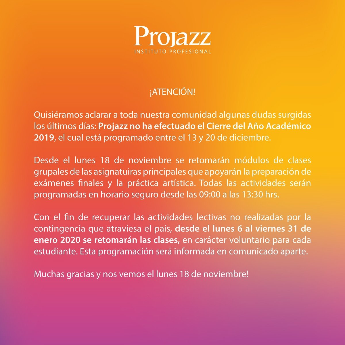 Instituto Projazz tweet media