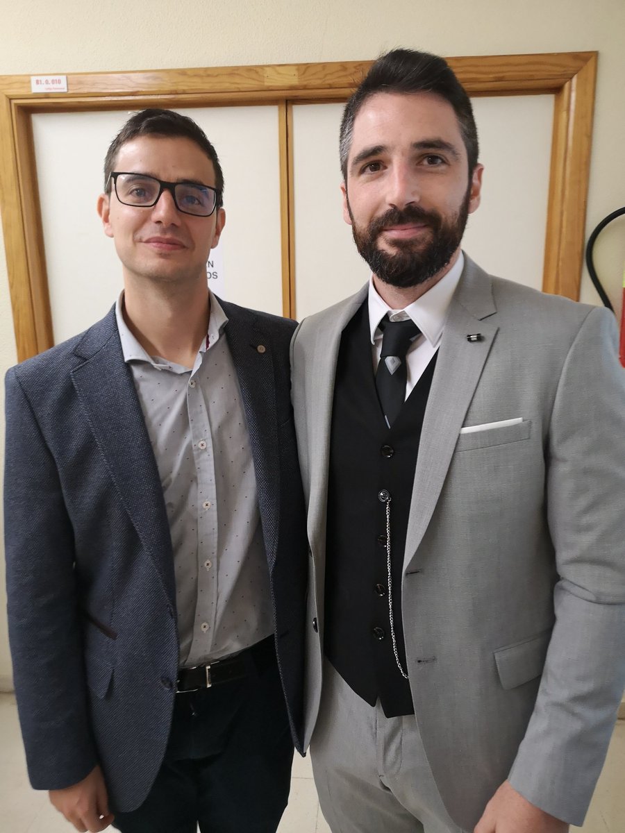 AstaTvar's tweet photo. Congratulations to New Dr. Cantos-Barreda @Ana_CantosB and Dr. Muñoz-Prieto @albertomup
🎊🎊🎉🎉👏👏👏
#InterLab_UMU
@UMUdivulga @OTRI_UMU https://t.co/NptHbngHD7