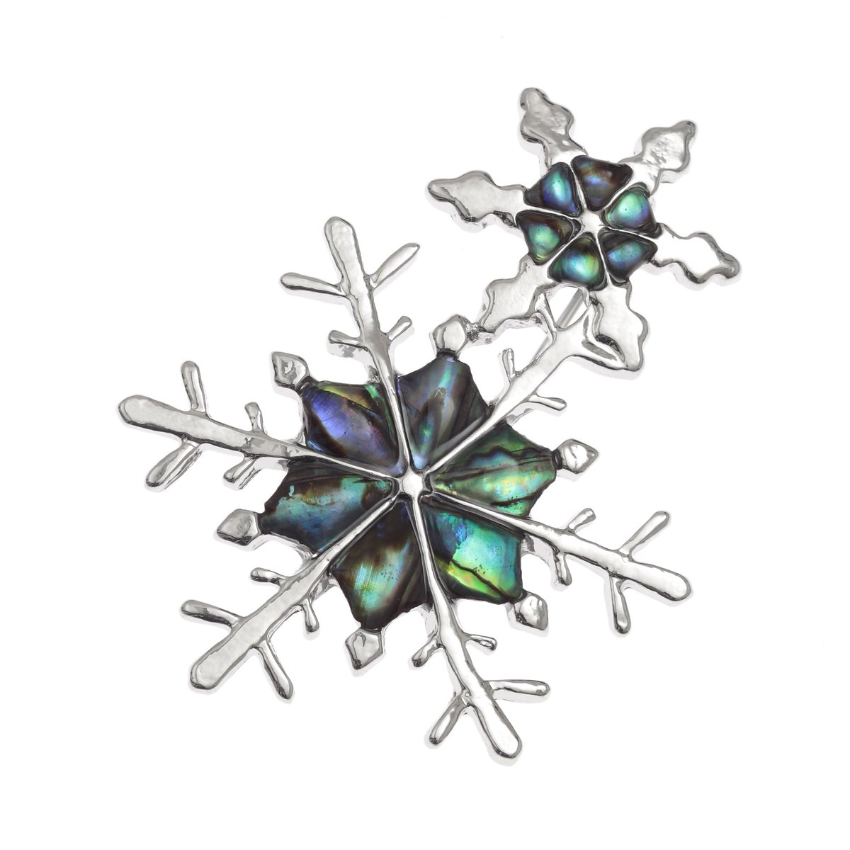 JewelleryTamsin's tweet photo. Rumours say that snow is coming...  Grey skies and yellow leaves giving way to white.  Snowflakes greet us through glass.  #WinterIsComing #snowflakes #snowflakebrooch https://t.co/EMiALeDKsg