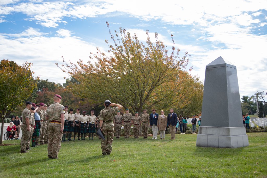 AFF_Team's tweet photo. The AFF MCM 2019 team took a moment to pay their respects at @ArlingtonNatl #neverforget #wewillrememberthem #sidexside #TeamAFF #veterans #ArmedForces https://t.co/d71RFFvWWM