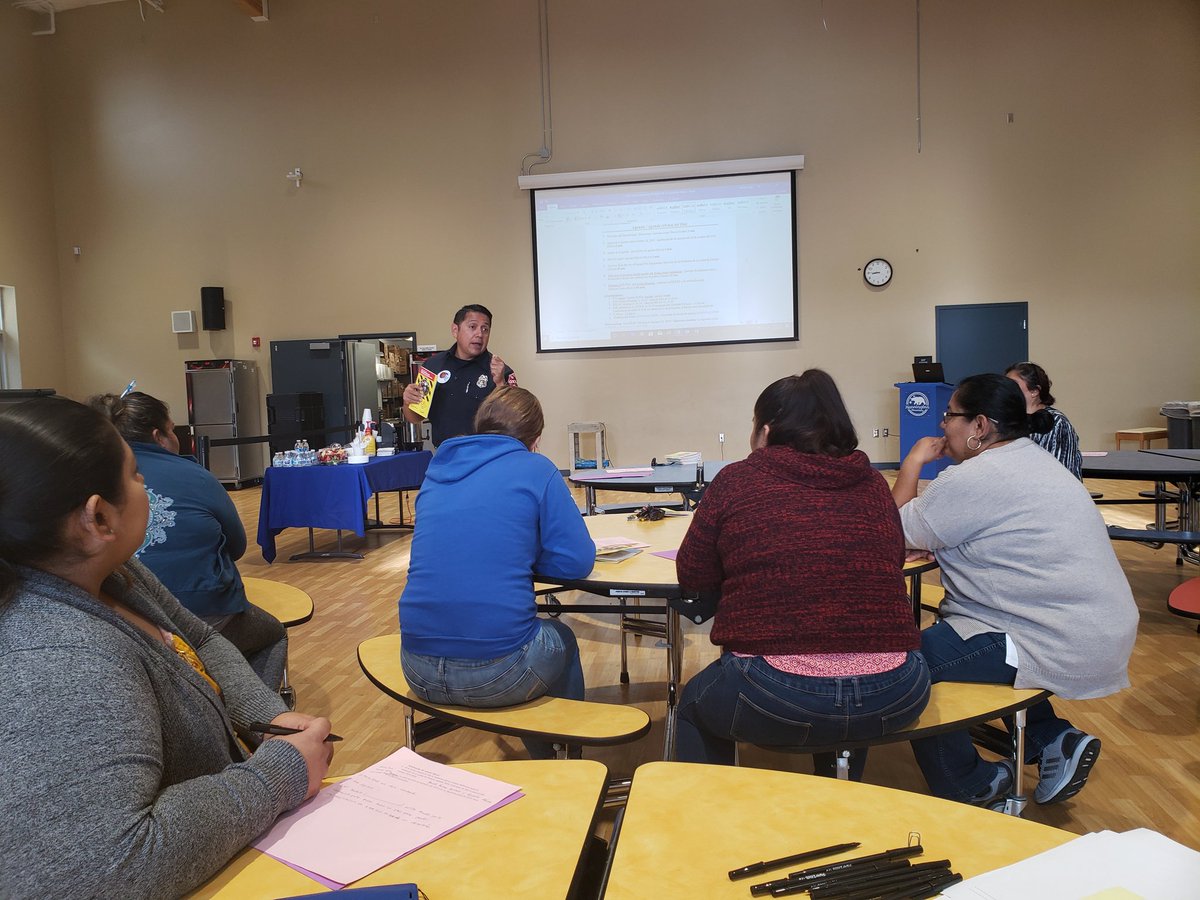 Happening Now: OFD sharing critical diasaster preparedness information!