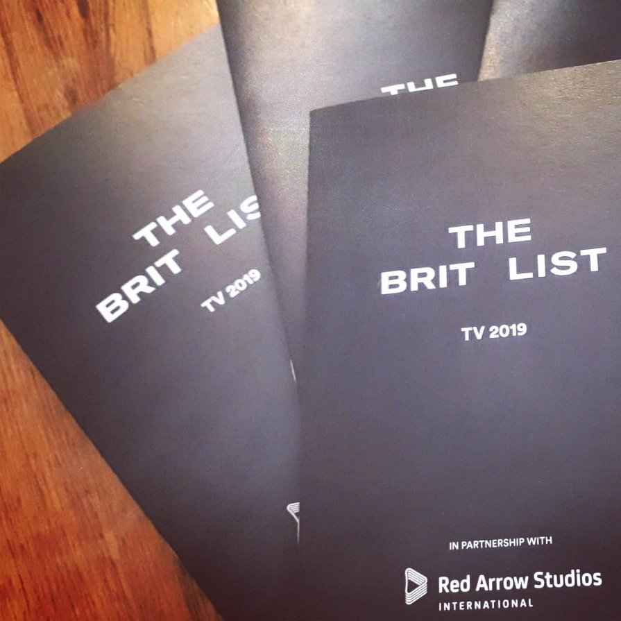 Brit_List's tweet photo. Hot off the press! The Brit List: TV 2019 in all it's glory. Who will be featured this year? Find out the full #TheBritList2019 on Monday evening!
Design by @Oly_Roe 👌 #TheBritList #UKscreenwriters #UKscripts https://t.co/wI8BjwV5oB