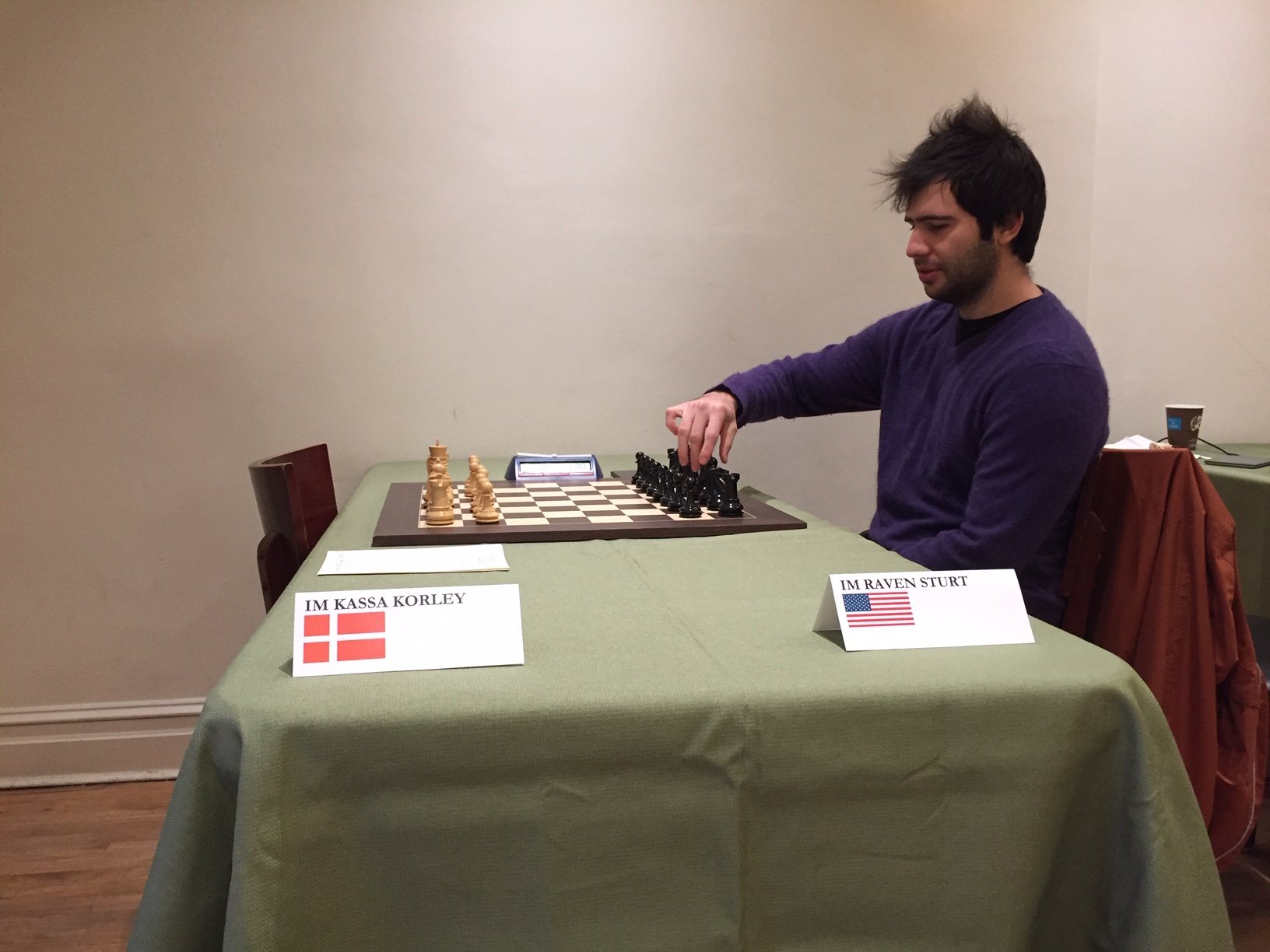 Marshall Chess Club on X: IM Raven Sturt got off to a hot 2/2 start in the  MCC Championship yesterday. Can IM Kassa Korley slow him down in Rd 3?  Follow along
