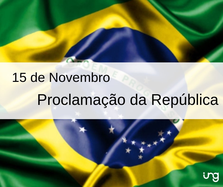 INGexperience's tweet photo. Bom Feriado! #ingexperience #treinamento #desenvolvimento #gestaodepessoas #lideranca #neuromarketing #marketing #farmaceutica #saude #medicina #proclamacaodarepublica https://t.co/U2YDBvpKxo