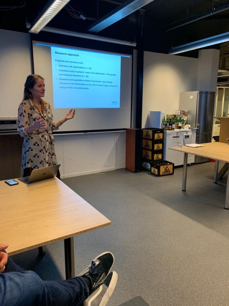 myTomorrows's tweet image. Great to have Eline Bunnik present “Ethical issues in Expanded Access” at our HQ - bit.ly/36VdNjh - @ErasmusMC #expandedaccess #bioethics