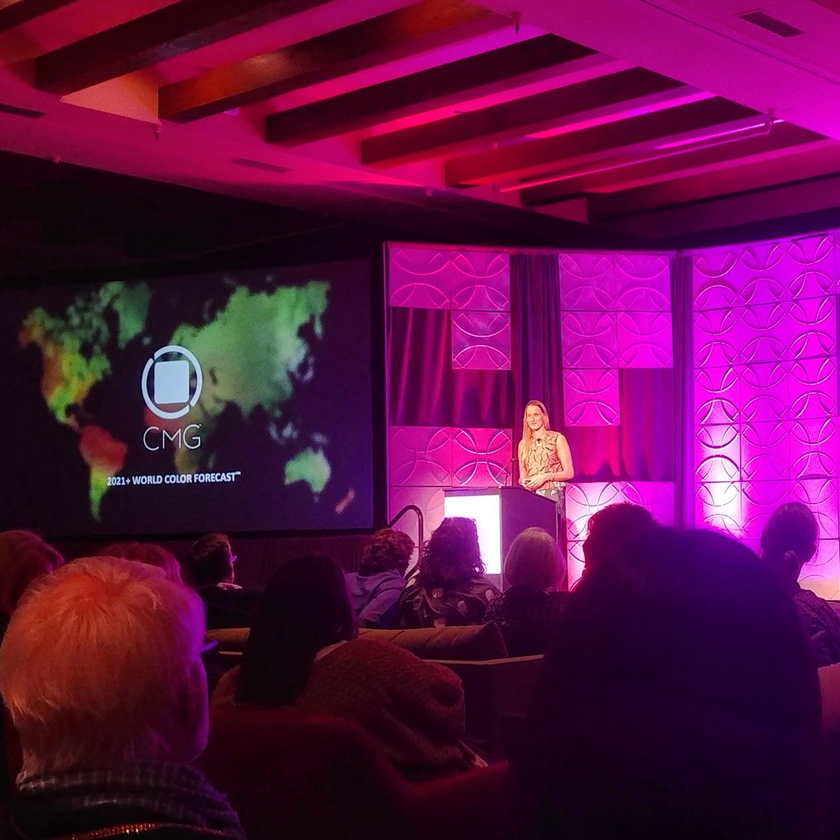 NContours's tweet photo. Experiencing the World Color Forecast with our @ColorSells tribe this morning! #cmgsummit19 #colorsells #FridayFeeling https://t.co/SiaSSJnpm0