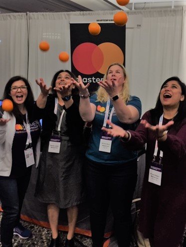 wearemastercard's tweet image. Happy Friday! It&apos;s the day of the week when you juggle a little less and cross some items off of your to-do list! Photos courtesy of our recruiting team at this year&apos;s #19WIP. What are you getting accomplished on this Friday? #FridayFeeling