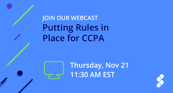 PreciselyData's tweet photo. Like #GDPR, the #CCPA is not a one-time thing. Register for our #Webinar on November, 21st to learn how to use Syncsort’s Trillium Discovery to build and evaluate business rules that will help keep you #Compliant: https://t.co/z3FTXGnPYb https://t.co/5bGUm2csrz