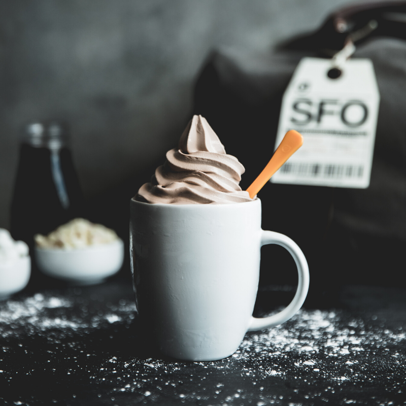 A pairing that's mint to be. We're swirling something sweet this winter at Orange Leaf!