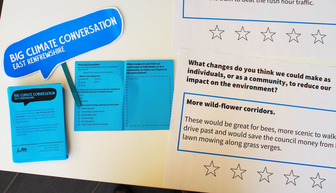 Thank you so much to everyone who took part in the Big Climate Conversation ER. Thank you for sharing, rating &amp;contributing your experiences to help us define our priorities as a community.

Keep an eye out, we will be sharing the results with everyone soon!