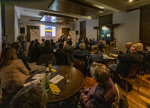 FMPCT's tweet photo. Thank You to everyone who came along to the Francis Pryor talk and booksigning on Wednesday. The night was a huge success! There will be photos to follow shortly and watch out for news on the fabulous Fen Digger Beers! #newbrew #FrancisPryor #TheFens #Archaeology #booksigning https://t.co/gNJBLKL6Eq