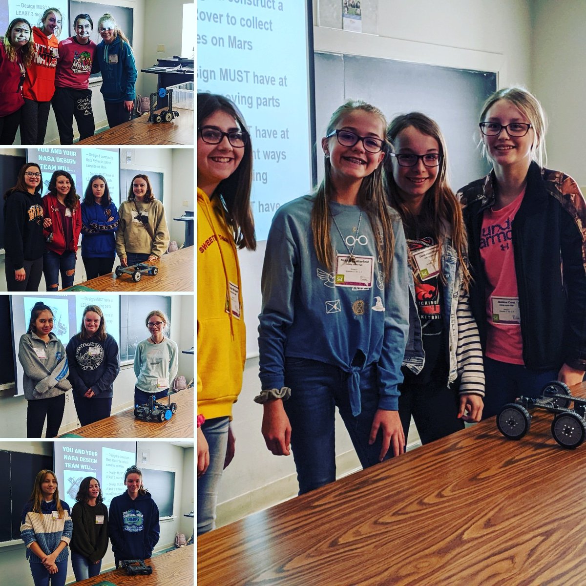 AmandaAlmany's tweet photo. Presenting with @jmzink13 at the Expanding Your Horizons Conference at MS&amp;T! #girlpower #girlsinstem @rollamiddle https://t.co/9WTdX4ekH9
