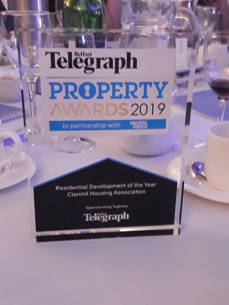 Clanmil Housing (@clanmilhousing) on Twitter photo 🥇WE WON!! 🥇
Our homes at Durham Street have been named <a href="/BelTel/">Belfast Telegraph</a> Residential Property of the Year! @RolstonArch <a href="/Geda_Const/">GEDA Construction</a> #TeamClanmil
<a href="/NIFHA/">NIFHA</a> <a href="/nihecommunity/">Housing Executive</a> <a href="/insidehousing/">Inside Housing</a> @24housing 🥇WE WON!! 🥇
Our homes at Durham Street have been named <a href="/BelTel/">Belfast Telegraph</a> Residential Property of the Year! @RolstonArch <a href="/Geda_Const/">GEDA Construction</a> #TeamClanmil
<a href="/NIFHA/">NIFHA</a> <a href="/nihecommunity/">Housing Executive</a> <a href="/insidehousing/">Inside Housing</a> @24housing