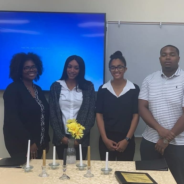 JCSUNCNW's tweet photo. N-Sister Spotlight💡Congratulations to N-Sister, Kennedi Cook, on being inducted into Phi Epsilon Kappa Honor Society ! We congratulate you on this great accomplishment! 💜🧡 #NCNW #JCSU https://t.co/H8i61yluft
