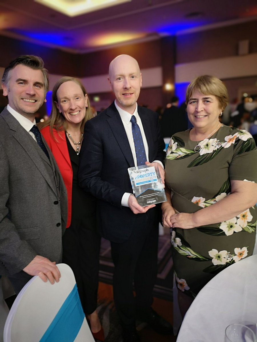 The winning team @RolstonArch <a href="/ClanmilHousing/">Clanmil Housing</a> <a href="/Geda_Const/">GEDA Construction</a>