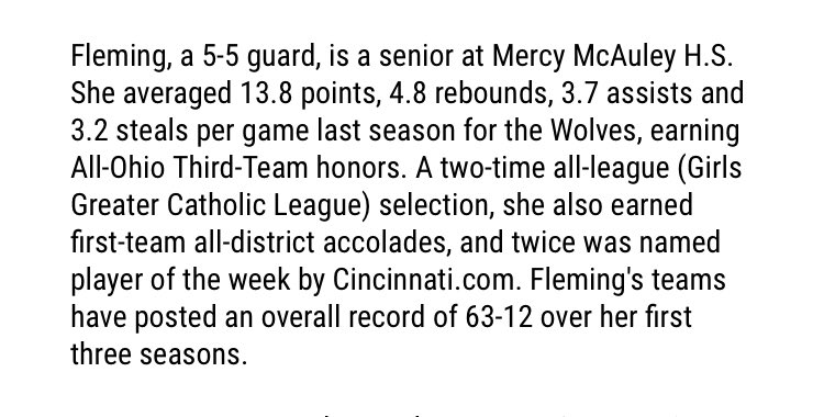 MercyMcAuleyBB's tweet photo. Led the league last year in Steals per Game and FG%...@LexiFleming_ is going to cause some havoc for other teams when she joins the Falcons 👀🔥 (btw she’s got 217 career steals so far) #PocketPicker 🦅🏀 https://t.co/a4bH7a3UHY