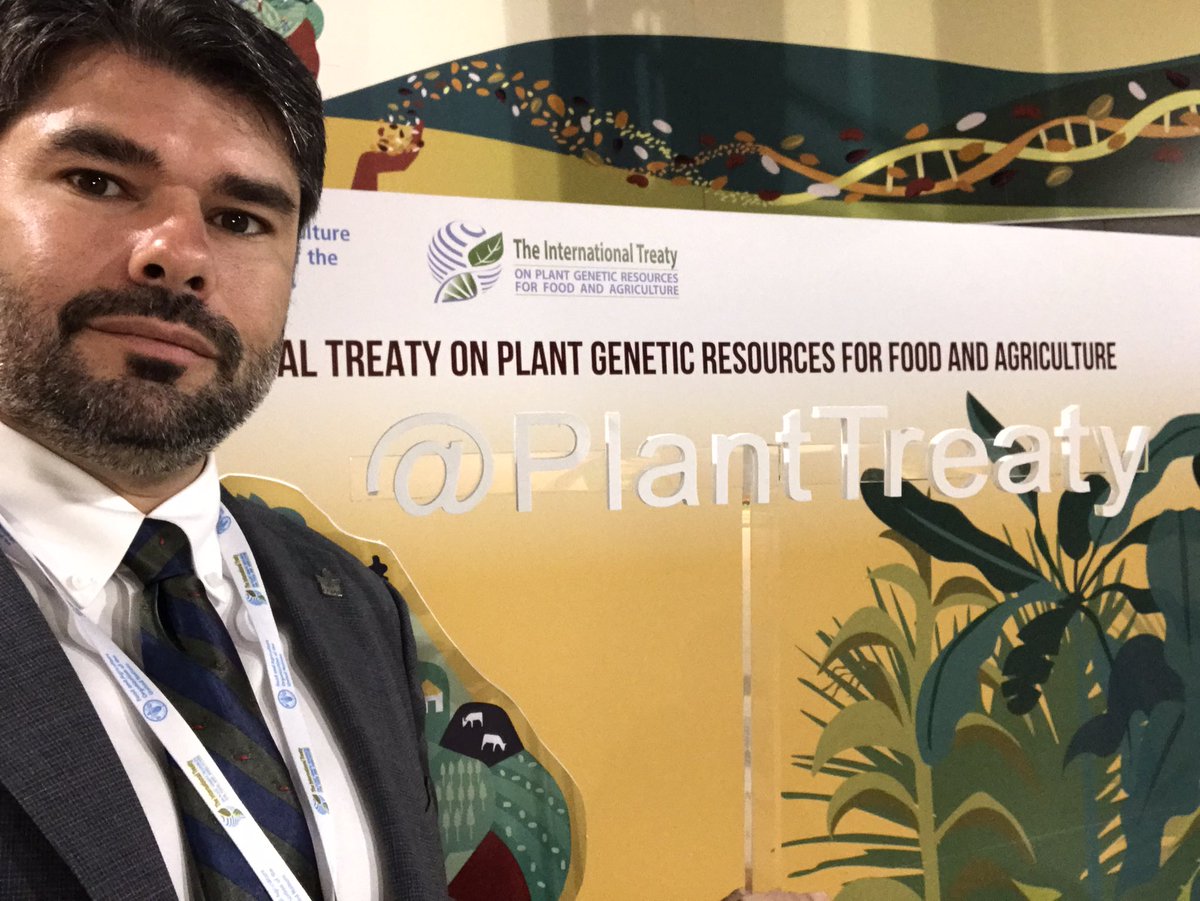 SelimGuvener's tweet photo. Intense negotiations #GB8 among Contracting Parties to the @Planttreaty to agree on the best ways to tackle global challenges. Leaves me some time to explore around FAO. https://t.co/UnHoCq2Lde