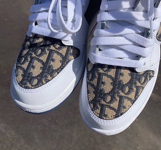 custom dior jordans