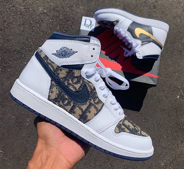 custom dior air jordan 1