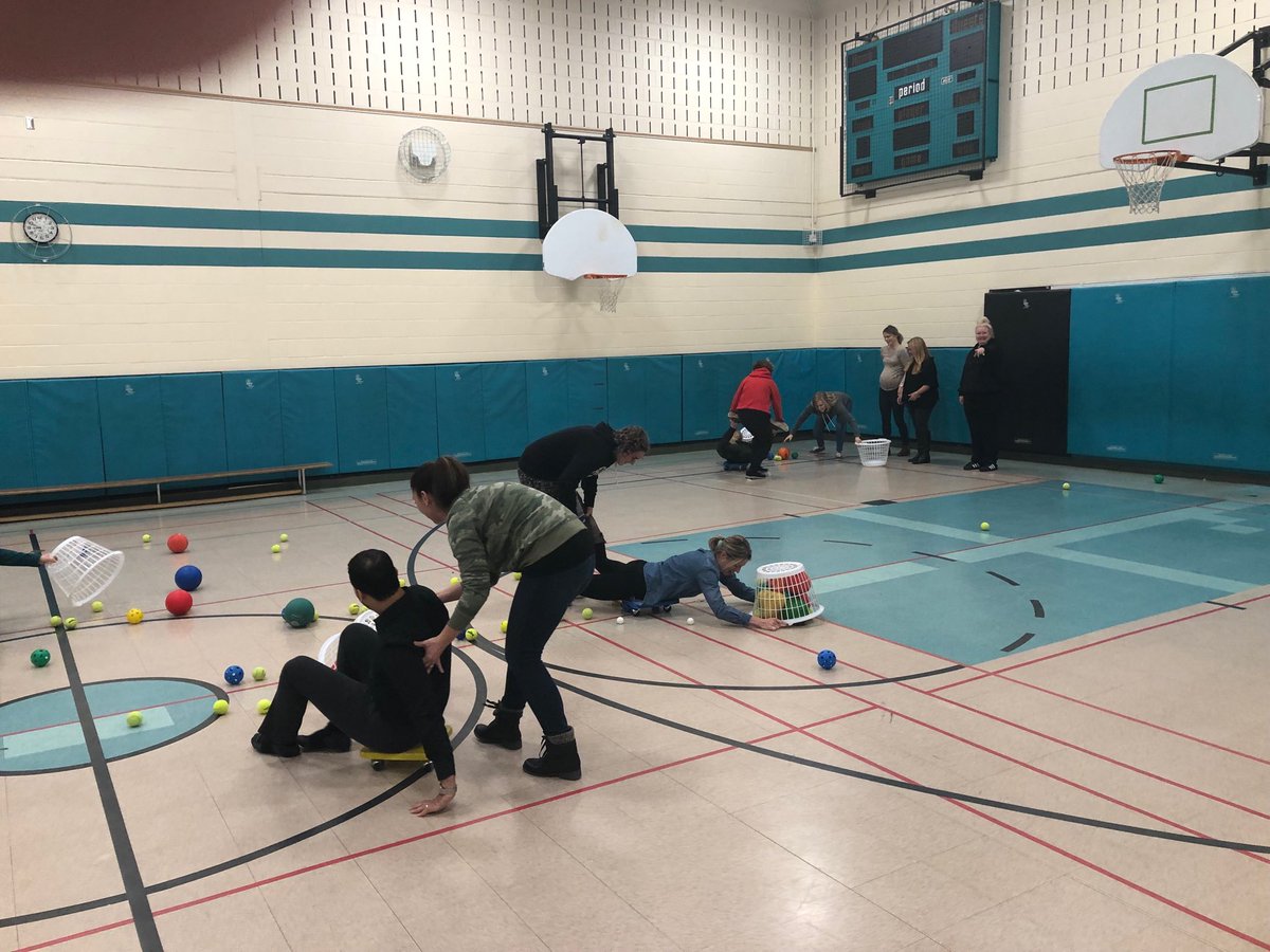 CityFalcons's tweet photo. Teachers integrating math into phys Ed. Playing Hungry Hungry Hippos this morning. https://t.co/AMI3sxeFfH