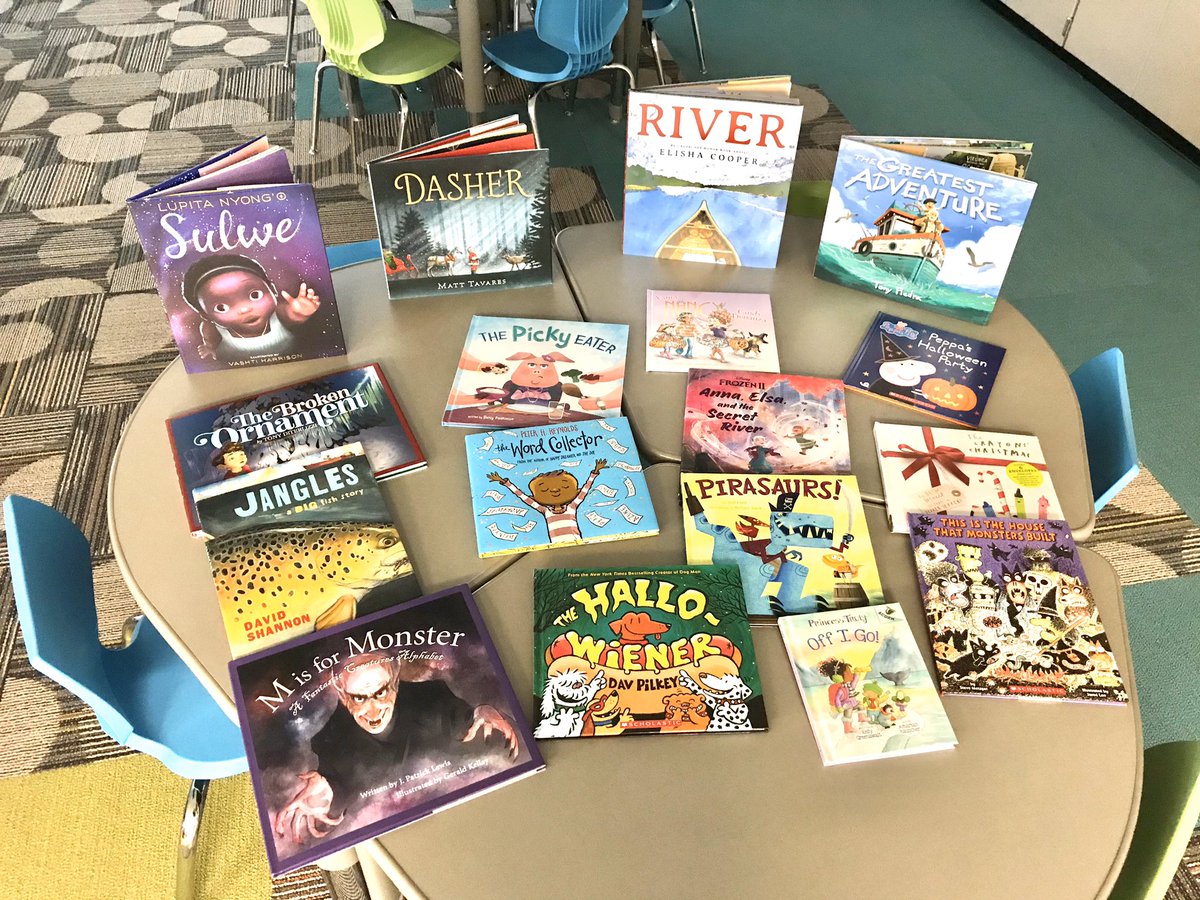 Look at all the new books we were able to purchase for our school library with the proceeds from our November Scholastic book fair! Thanks to all for supporting Valley View’s readers. <a href="/VV_Voyagers/">VV Voyagers</a> <a href="/Scholastic/">Scholastic</a> #enjoytheview #viewthespecials #viewourstory #itslikechristmas