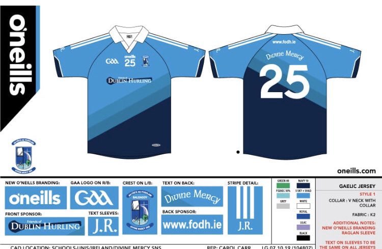 DMSNSBalgaddy's tweet photo. The news has got out! We are delighted to announce that we are the proud winners of the @dublinhurling 
Primary School of the year! Many thanks to our friends @GAALucan @lucansarspro and to all our dedicated teachers, especially Mr. Dooley. We will wear our new kit with pride! https://t.co/fr92h6ctla
