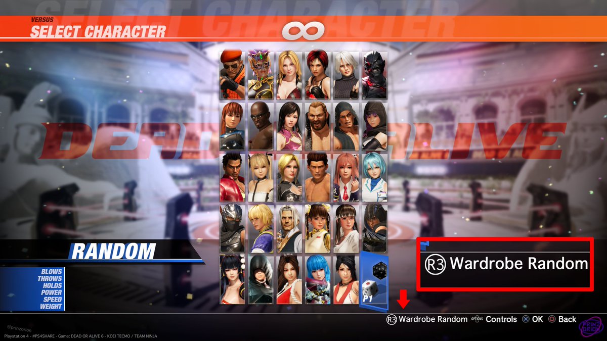 SPLATTERBLADE's tweet photo. ★ DOA6 "Wardrobe Random / ワードローブ ランダム ★

Dear Team Ninja, pls create a 2nd Random-Button to choose from our "personal creation" hairstyle, masks + more. Some like to play casually "random only" with friends.

#DOA6  #KTfamily @DOATEC_OFFICIAL @doa6jp @TeamNINJAStudio https://t.co/W5ADr67c8r