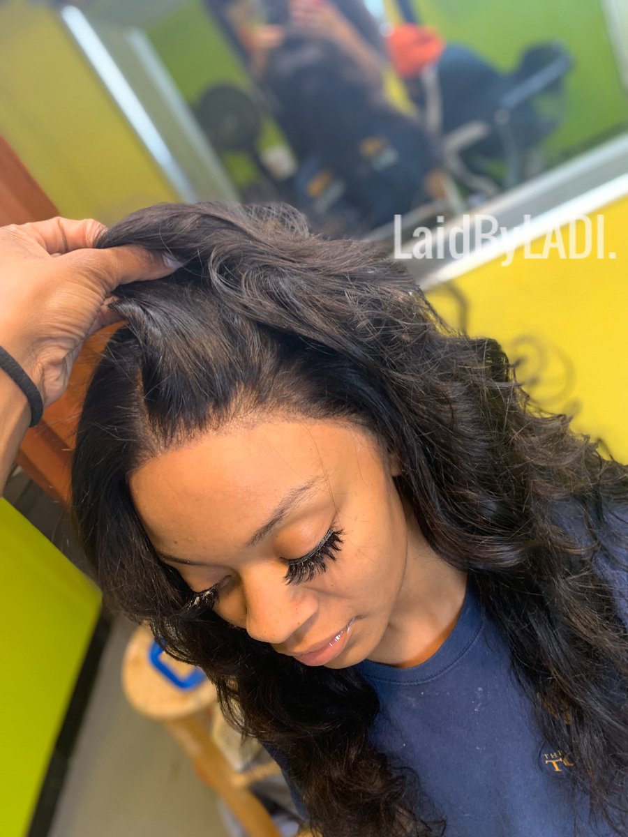 LalaLadanna's tweet photo. i love seeing my progress, like get into this frontal though 🤩 and no it’s not a HD lace 🥶‼️ #GOATinmaking #Toledohairstylist #BOOKNOW                                     IG:  @ _laidbyladi https://t.co/kPdc0HvoWr