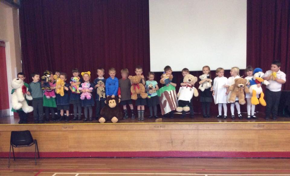 P2 took us on a Bear Hunt in assembly this morning. The bear they were hunting was of course #pudseybear! We’re so proud of P2 for raising money for #ChildrenInNeed2019