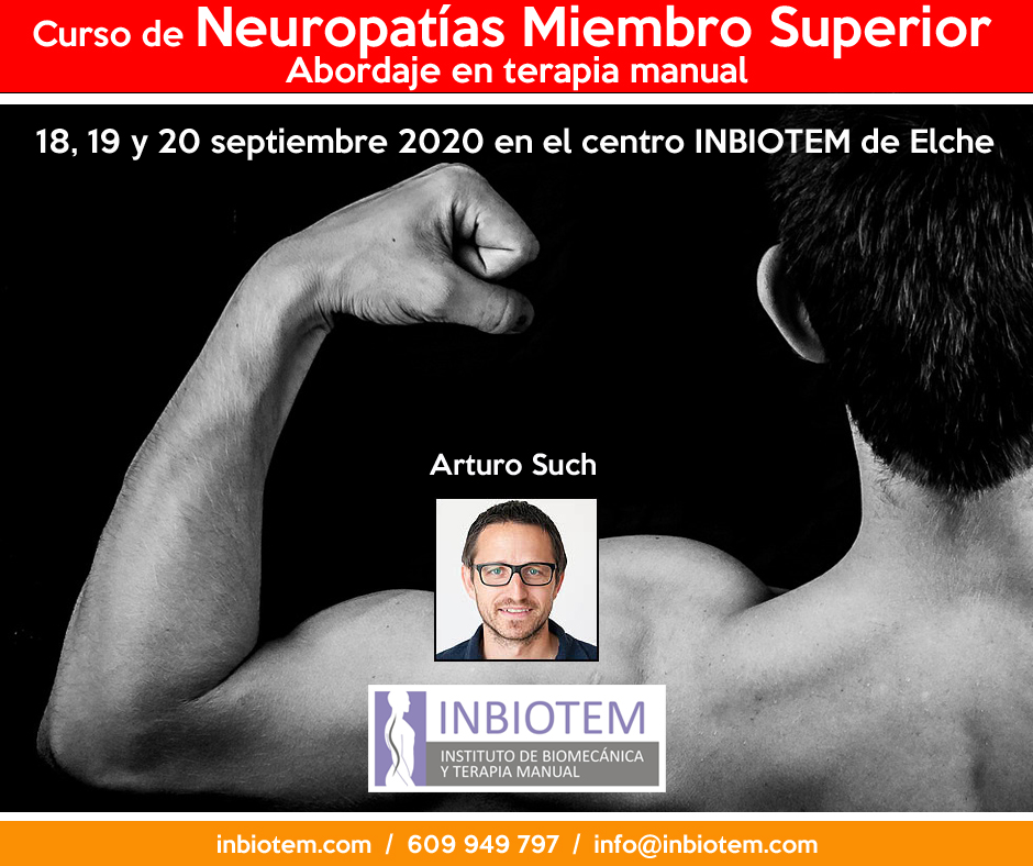 Curso de neuropatía y su abordaje en terapia manual de INBIOTEM Impartido por Arturo Such el 18, 19 y 20 septiembre 2020 en Elche: inbiotem.com/2018/05/15/cur…

#neuropatías #neuropatiasmienbrossuperiores #arturosuch

Toda la info en inbiotem.com